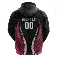 North Harbour 2026 Rugby Custom Hoodie NZ Maori Silver Fern