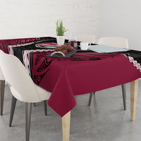 North Harbour 2026 Rugby Custom Tablecloth NZ Maori Silver Fern
