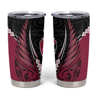 North Harbour 2026 Rugby Custom Tumbler Cup NZ Maori Silver Fern