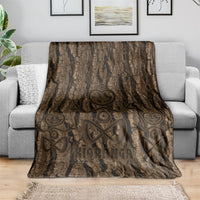 Kioranga Moriori New Zealand Blanket Kopi Rakau Carving Art