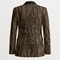 Kioranga Moriori New Zealand Blazer Kopi Rakau Carving Art