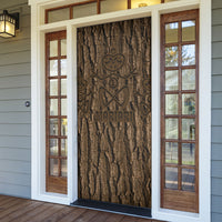 Kioranga Moriori New Zealand Door Cover Kopi Rakau Carving Art