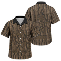 Kioranga Moriori New Zealand Family Matching Puletasi and Hawaiian Shirt Kopi Rakau Carving Art