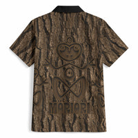 Kioranga Moriori New Zealand Hawaiian Shirt Kopi Rakau Carving Art