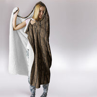 Kioranga Moriori New Zealand Hooded Blanket Kopi Rakau Carving Art