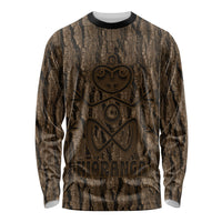 Kioranga Moriori New Zealand Long Sleeve Shirt Kopi Rakau Carving Art