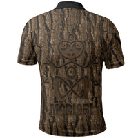 Kioranga Moriori New Zealand Polo Shirt Kopi Rakau Carving Art