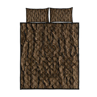 Kioranga Moriori New Zealand Quilt Bed Set Kopi Rakau Carving Art