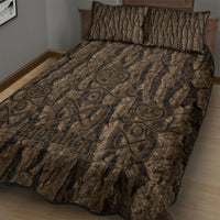Kioranga Moriori New Zealand Quilt Bed Set Kopi Rakau Carving Art