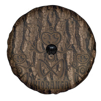 Kioranga Moriori New Zealand Spare Tire Cover Kopi Rakau Carving Art