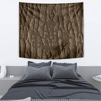 Kioranga Moriori New Zealand Tapestry Kopi Rakau Carving Art