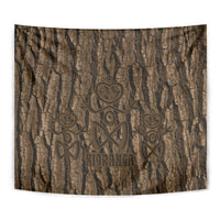 Kioranga Moriori New Zealand Tapestry Kopi Rakau Carving Art