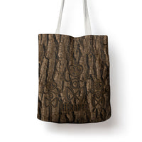 Kioranga Moriori New Zealand Tote Bag Kopi Rakau Carving Art