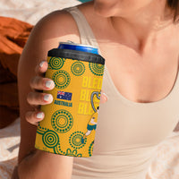 New Zealand Australia Rugby Bledisloe 2026 4 in 1 Can Cooler Tumbler Champion Trophy Maori Aboriginal Art
