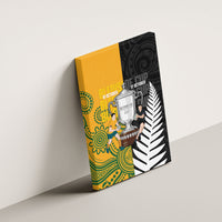 New Zealand Australia Rugby Bledisloe 2026 Canvas Wall Art Champion Trophy Maori Aboriginal Art
