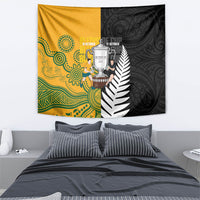 New Zealand Australia Rugby Bledisloe 2026 Tapestry Champion Trophy Maori Aboriginal Art