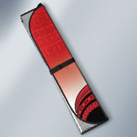 Vavau Sailing Festival Tonga Personalised Auto Sun Shade Humpback Whale Sailboat Tropical Vibes
