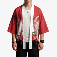 Vavau Sailing Festival Tonga Personalised Kimono Humpback Whale Sailboat Tropical Vibes