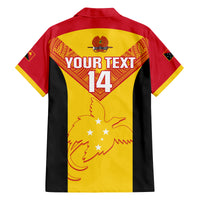 Custom Papua New Guinea Rubgby Family Matching Puletasi Dress and Hawaiian Shirt Pacific 2023 Go PNG Kumuls LT14 - Polynesian Pride