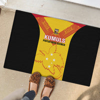 Papua New Guinea Rubgby Rubber Doormat Pacific 2023 Go PNG Kumuls LT14 - Polynesian Pride