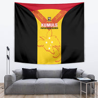 Papua New Guinea Rubgby Tapestry Pacific 2023 Go PNG Kumuls LT14 - Polynesian Pride