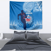 Samoa Rugby Tapestry Pacific 2023 Go Toa Samoa LT14 - Polynesian Pride