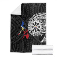 Philippines Strong Blanket Filipino Map Polynesian Tattoo - Polynesian Pride