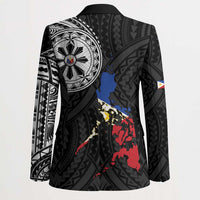 Philippines Strong Blazer Filipino Map Polynesian Tattoo - Polynesian Pride