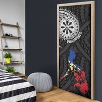 Philippines Strong Door Cover Filipino Map Polynesian Tattoo - Polynesian Pride