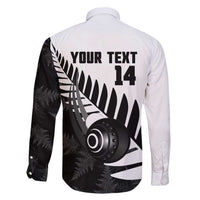 New Zealand Lawn Bowls Custom Family Matching Summer Maxi Dress and Hawaiian Shirt Aotearoa Silver Fern - Polynesian Pride