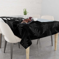 New Zealand Lawn Bowls Custom Tablecloth Aotearoa Silver Fern - Polynesian Pride