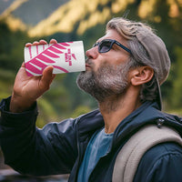 New Zealand Lawn Bowls Breast Cancer Custom 4 in 1 Can Cooler Tumbler Aotearoa Maori Silver Fern Pink Ribbon - Polynesian Pride