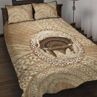 Tonga Skink Kava Bowl Quilt Bed Set Vintage Tongan Ngatu Pattern