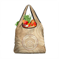 Tonga Ngatu Turtle Grocery Bag Vintage Tongan Tapa Cloth
