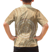 Tonga Ngatu Turtle Hawaiian Shirt Vintage Tongan Tapa Cloth