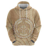 Tonga Ngatu Turtle Hoodie Vintage Tongan Tapa Cloth