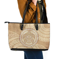 Tonga Ngatu Turtle Leather Tote Bag Vintage Tongan Tapa Cloth