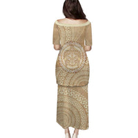 Tonga Ngatu Turtle Puletasi Vintage Tongan Tapa Cloth