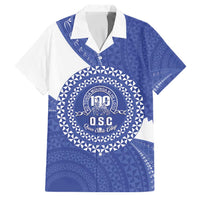 Queen Salote College 100th Anniversary Personalized Family Matching Off Shoulder Short Dress and Hawaiian Shirt Est 1926 Kolisi Fefine Tongan Ngatu Pattern