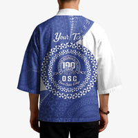 Queen Salote College 100th Anniversary Personalized Kimono Est 1926 Kolisi Fefine Tongan Ngatu Pattern LT14 - Polynesian Pride