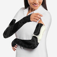 Black Polynesia Tribal Octopus Tattoo Arm Sleeves Pikake Lei Polynesian Pattern LT14 - Polynesian Pride