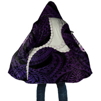 Purple Galaxy Polynesia Tribal Octopus Tattoo Cloak Pikake Lei Polynesian Pattern LT14 Unisex Purple - Polynesian Pride