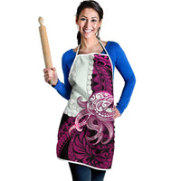 Pink Galaxy Polynesia Tribal Octopus Tattoo Apron Pikake Lei Polynesian Pattern LT14 - Polynesian Pride