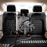 Kanaloa Aloha Hawaii Back Car Seat Cover Humpback Whale Octopus Tattoo Kakau Pattern LT14 - Polynesian Pride