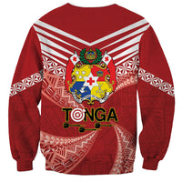 Tonga Darts Sweatshirt Tongan Ngatu Pattern