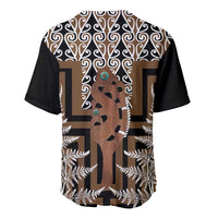 New Zealand Baseball Jersey Maori Maripi Knife With Poutama Art LT14 - Polynesian Pride