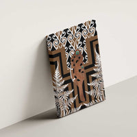 New Zealand Canvas Wall Art Maori Maripi Knife With Poutama Art