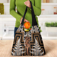 New Zealand Grocery Bag Maori Maripi Knife With Poutama Art