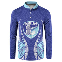 Northland 2026 Rugby Custom Button Sweatshirt NZ Maori Silver Fern