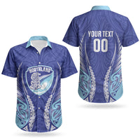 Northland 2026 Rugby Custom Couples Matching Tank Maxi Dress and Hawaiian Shirt NZ Maori Silver Fern LT14 - Polynesian Pride